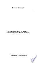 Pour un plaisir de verbe