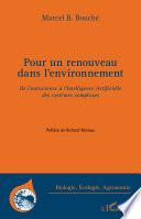 Pour un renouveau dans l'environnement