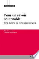 Pour un savoir soutenable