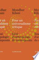Pour un universalisme critique