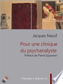 Pour une clinique du psychanalyste