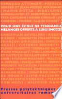 Pour une école de tendance