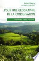 Pour une géographie de la conservation