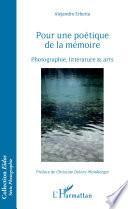 Pour une poétique de la mémoire