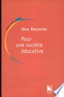 Pour une société éducative