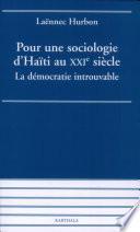 Pour une sociologie d'Haïti au XXIe siècle