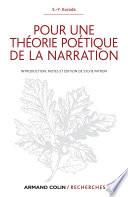 Pour une théorie poétique de la narration