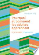 Pourquoi et comment les adultes apprennent