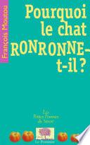 Pourquoi le chat ronronne-t-il ?