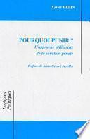 Pourquoi punir?
