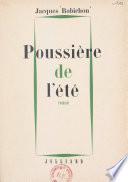 Poussière de l'été
