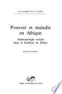 Pouvoir et maladie en Afrique