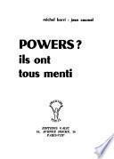 Powers?