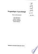 Pragmatique et psychologie