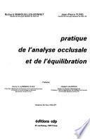 Pratique de l'analyse occlusale et de l'équilibration
