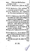 Pratique de l'oraison mentale contenant plusieurs avis pour la bien faire, & trente méditations sur les veritez les plus importantes de l'Evangile par les Peres missionnaires Capucins. Derniere edition revûë & corrigée