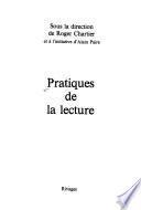 Pratiques de la lecture