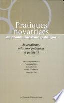 Pratiques novatrices en communication publique