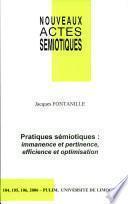 Pratiques sémiotiques