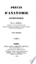 Précis d'anatomie pathologique