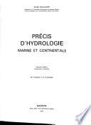Précis d'hydrologie marine et continentale