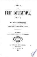 Précis de droit international privé