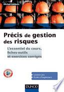 Précis de gestion des risques