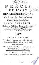 Précis de l'art des accouchemens en faveur des sages-femmes & des éleves en cet art