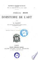 Précis de l'histoire de l'art
