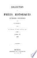Précis historiques