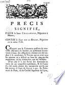 Précis signifié, pour le sieur Chalandon, négociant à Mâcon ; contre le sieur de La Rolle, négociant en la même ville... [signé Chery, avocat]