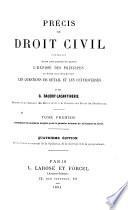 Precus de droit civil