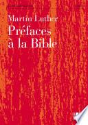 Préfaces à la Bible