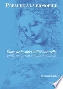 Prélude à la biosophie – Éloge de la spiritualité naturelle