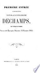 Première entrée de Monseigneur Victor-Auguste-Isidore Dechamps, XXIe évêque de Namur. Dans sa ville épiscopale, Dimanche, 12 Novembre 1865