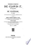 Première entrevue de Clovis Ier,... et de Clotilde, sa femme, au village de Villery...