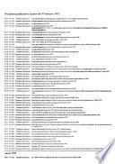 Premières informations et premières synthèses