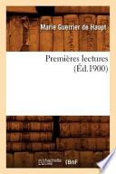 Premieres Lectures, (Ed.1900)