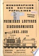 Premières lectures siderodromiques, 1852-1869