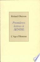 Premières lettres à [D]enise