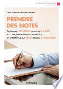 Prendre des notes