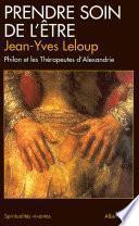 Prendre soin de l'être