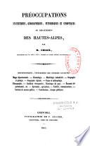 Préoccupations statistiques, géographiques, pittoresques et synoptiques du département des Hautes-Alpes