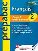 Prépabac Cours & entraînement Français 2de