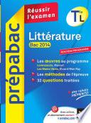Prepabac Litterature Tle L bac 2014