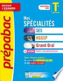 Prépabac Mes spécialités SES, HGGSP, Grand oral & Maths complémentaires Tle générale