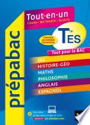 Prépabac Tout-en-un Tle ES