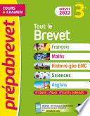 Prépabrevet Tout le brevet 3e Brevet 2022