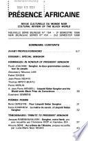 Présence Africaine