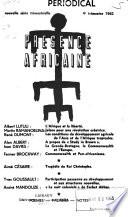 Présence Africaine